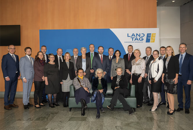 Teamfoto Landesrechnungshof Niederösterreich